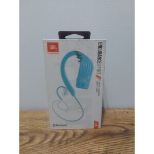 JBL Endurance Sprint Waterproof Wireless In-Ear Headphones TEAL Used Complete